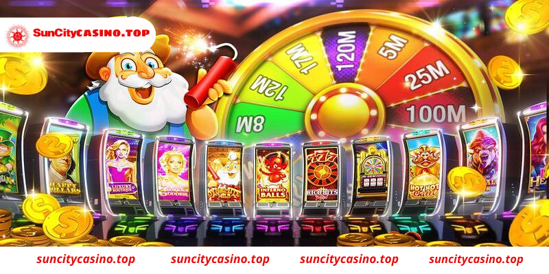 Cách chơi Slot game Suncity cho anh em