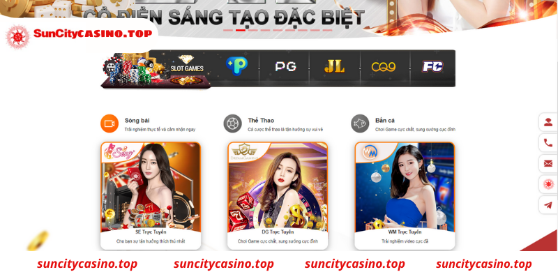 Chơi thả ga nhận quà đổi thưởng cùng Suncity