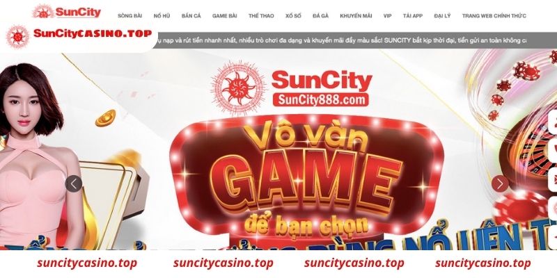 Tổng hợp danh sách khuyến mại Suncity 