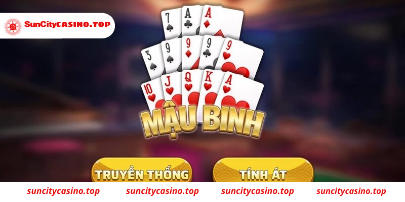 Quy tắc chơi Game Mậu Binh online Suncity