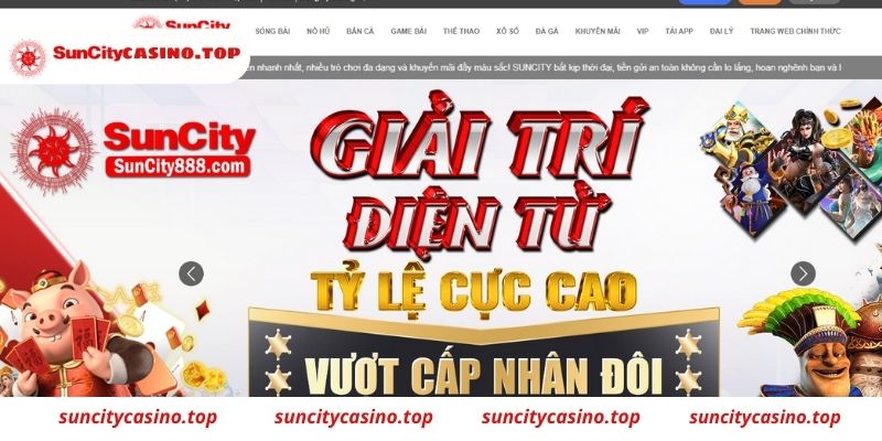 Thao tác đăng ký Suncity ngay trên máy tính của bạn